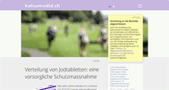 Desktop Screenshot of iodtabletten.ch