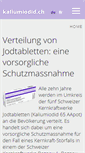Mobile Screenshot of iodtabletten.ch