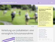Tablet Screenshot of iodtabletten.ch